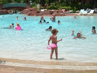 family camping resort pool